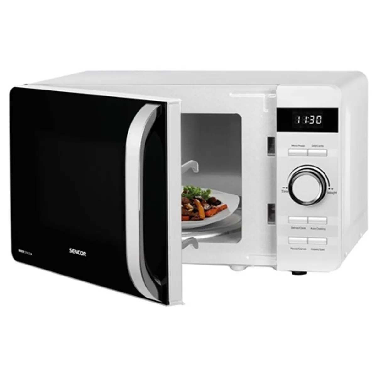 Sencor SMW 5517WH Mikrohullámú sütő 17 l 800 W grill 8 program #2