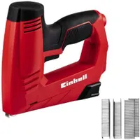 Einhell tc-en 20 e tűzőgép 1000 kapocs, 500 szegezés, 6-14 mm kapocs hossz, ütőerő-előválasztás, biztonsági zár #1