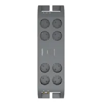 Philips SPN5185A/58 túlfeszültségvédő elosztó 8 aljzat SCHUKO 2 m kábel 16 A 3680 W 1800 J EMIRFI szűrő koaxiális védelem TEL FAX RJ11