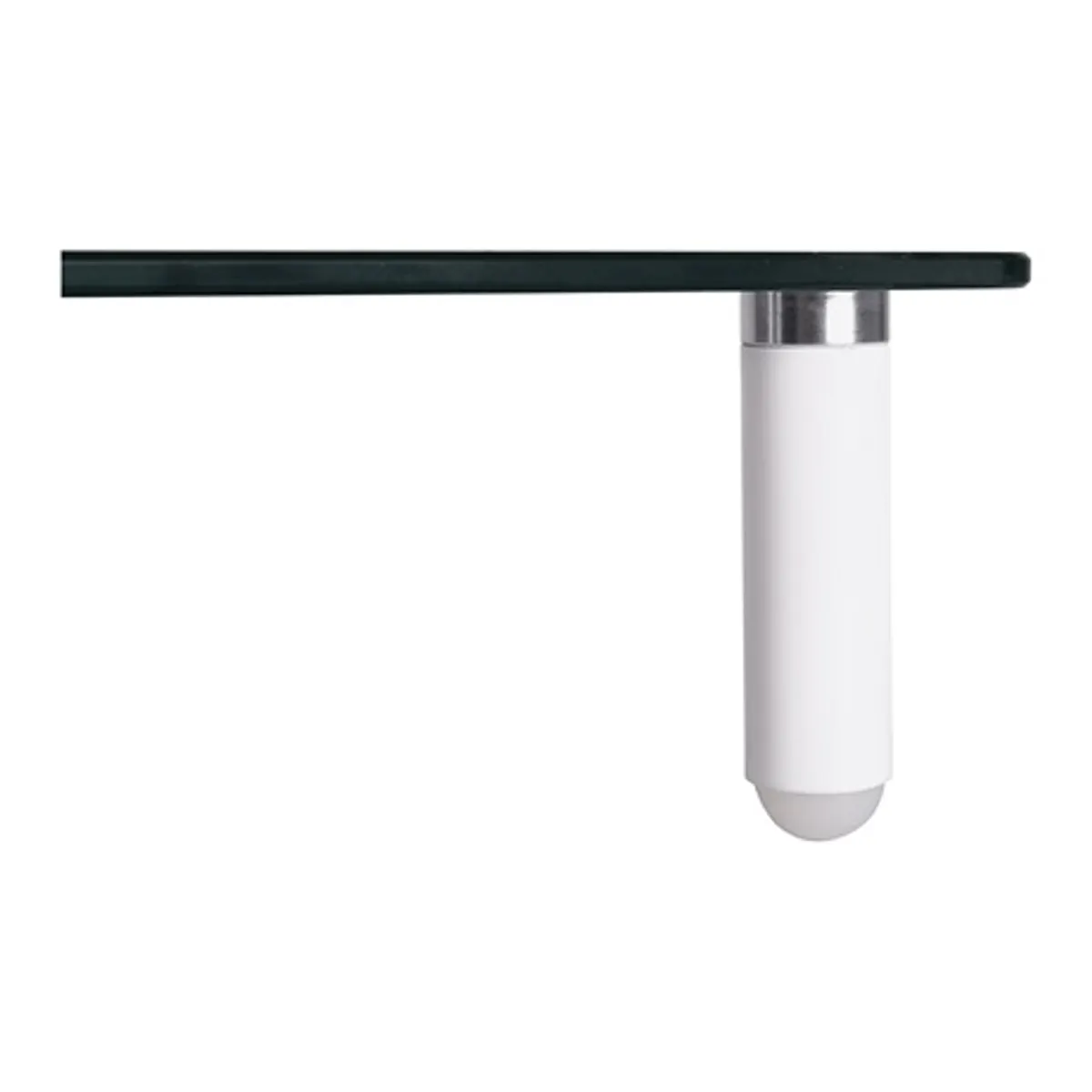 Stell SOS 5010 monitor állvány üveg edzett 5 mm, szerszám nélküli összeszerelés, csúszásgátló alátétek, teherbírás 20 kg, acél és üveg #6