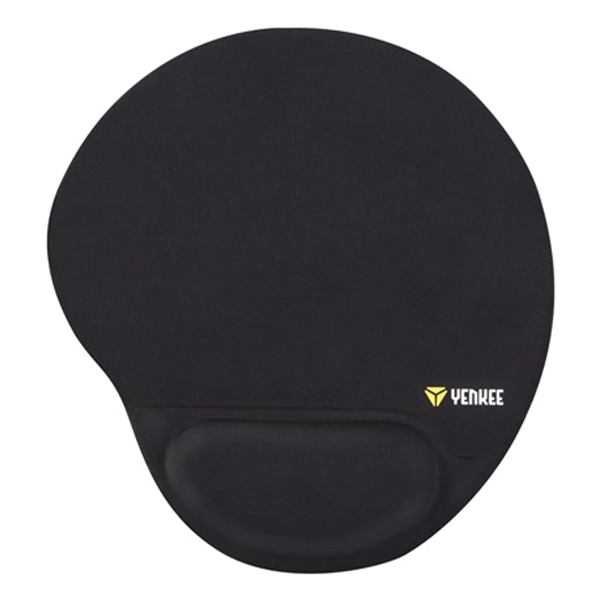 Yenkee YPM 4000BK Egérpad zselés csuklótámasz csúszásmentes alsó felület mikroszerkezetű antisztatikus anyag lemosható méret 250x220x20 mm #1