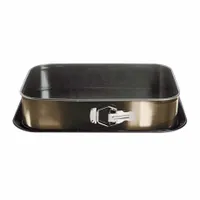 Berlinger Haus BH6809A tortaforma szögletes titán bevonat 39x27x7,5 cm fekete metál #1