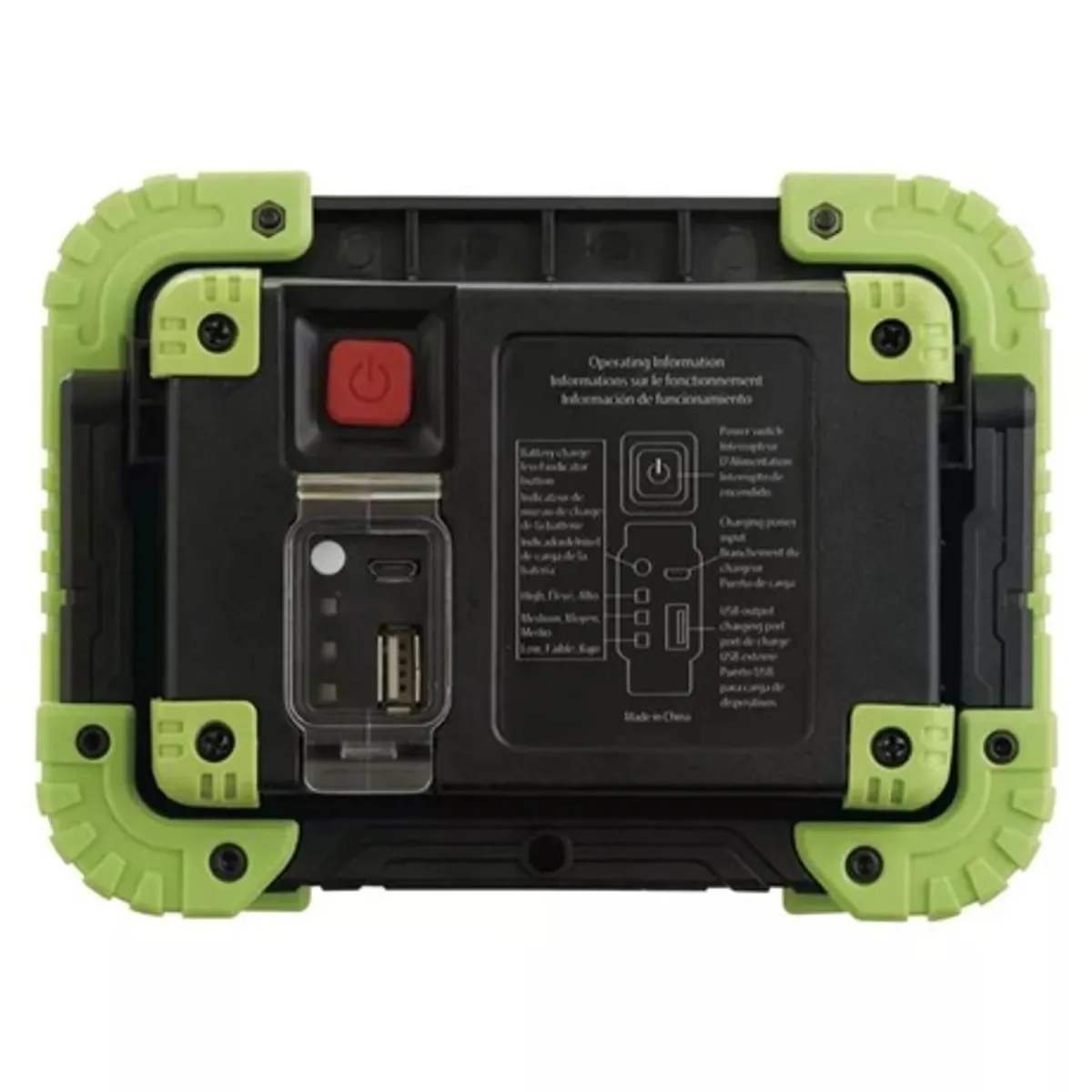 Emos P4533 Cob led lámpa 1000 lm IP44 li-ion 4400 mAh 3,5-15,5 óra micro usb forgatható fogantyú #4