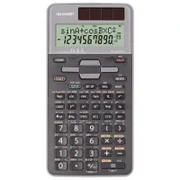 Sharp EL520TGGY Tudományos számológép 2 soros kijelző, 400 beépített funkciók, memória 9, komplex számok, logikai műveletek, deg, rad, grad