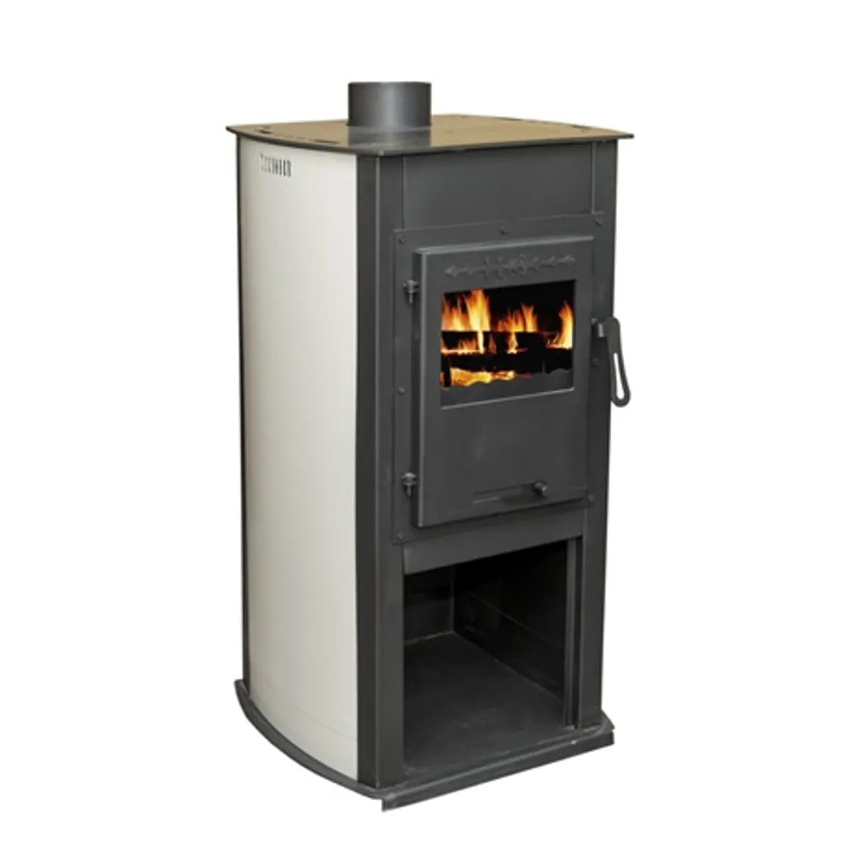 Warnex TERMO ELEGANT BÉZS Termo Elegant 7 kW 120 mm füstcső 60 kg szabadonálló 460x930x460 mm 310x350x360 mm #3