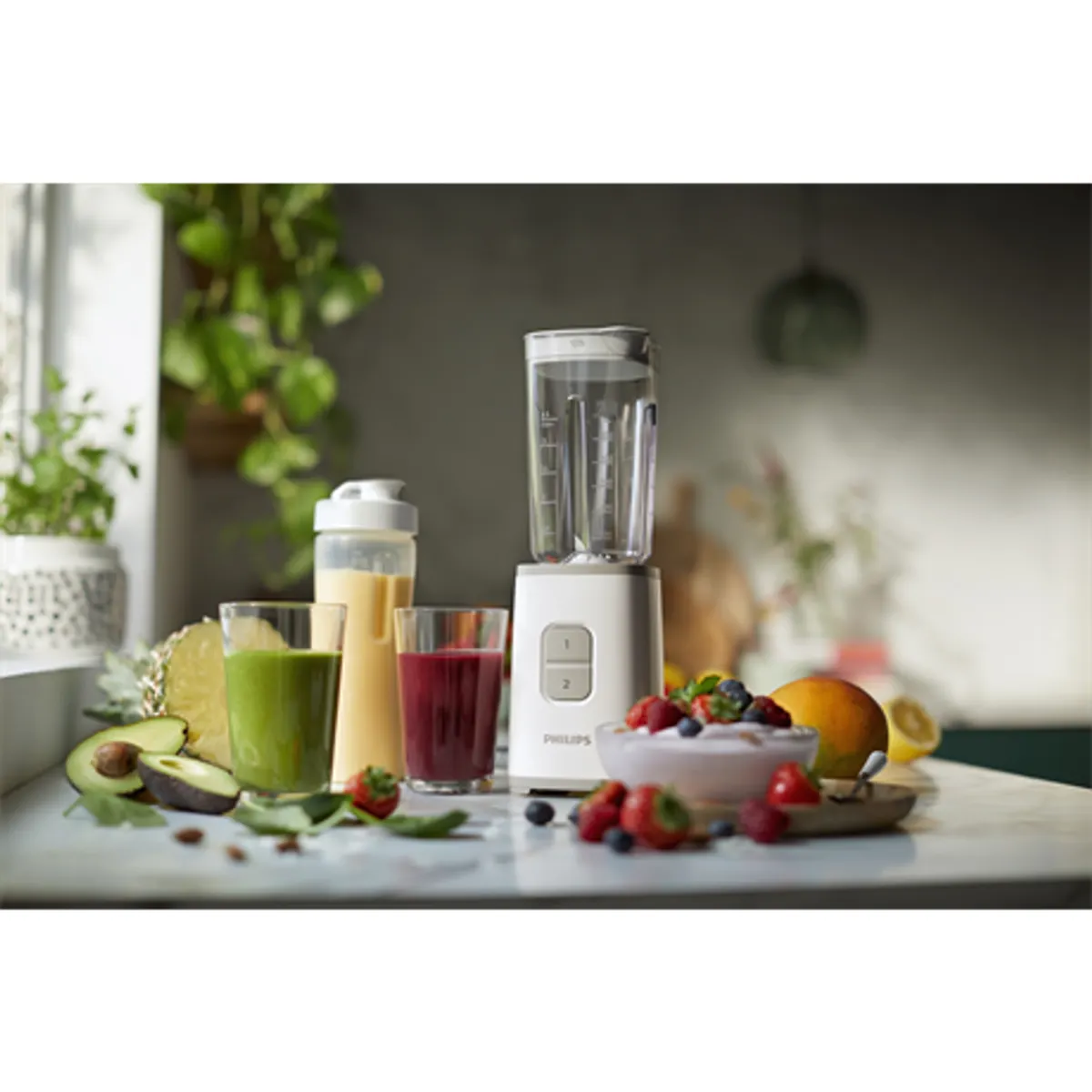 Philips HR2602/00 Daily Collection On-the-go mini turmixgép 350 W 2 sebességfokozat ivópohár #5