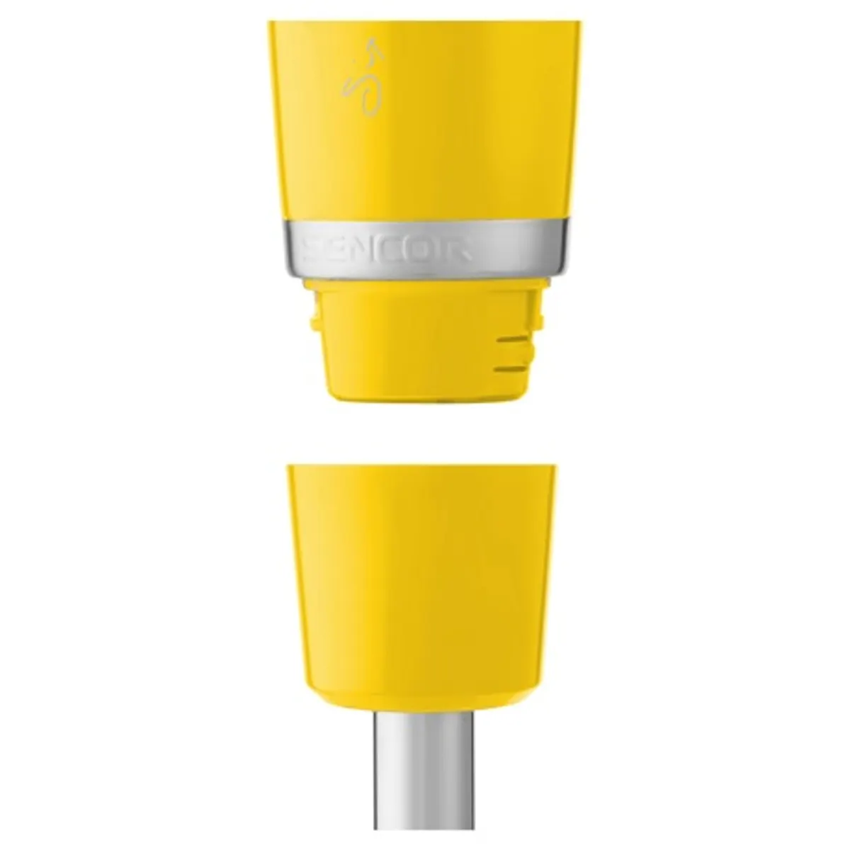 Sencor SHB 4466YL-EUE3 botmixer szett 1000 W 6 titán pengék 700 ml-es mixelő edény fedéllel 500 ml-es aprítóedény turbo #7