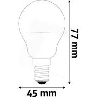 Avide ABMG14NW-4.5W LED Globe Mini G45 E14 NW 4000K 470 lm #2