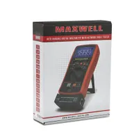 Maxwell-Digital 25334 DIGITÁLIS MULTIMÉTER AUTOMATA 2 az 1-ben, kábeltesztelő egység, RJ11 RJ12 RJ45, háttérvilágítás #6