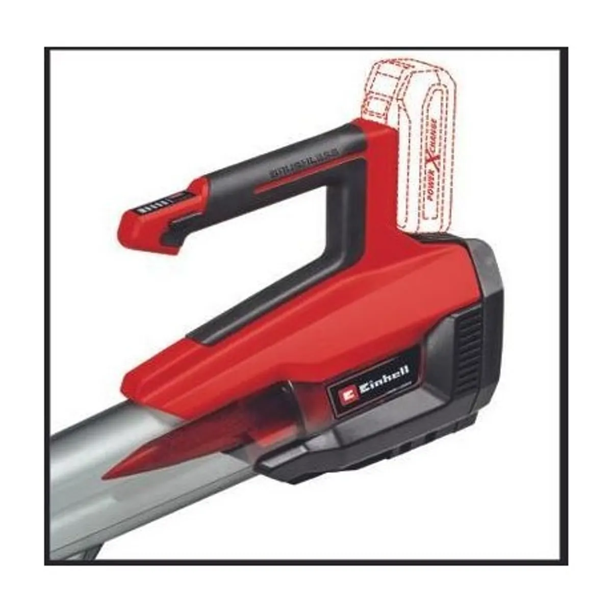 Einhell GP-LB 18/200 LI E - SOLO akkus lombfúvó 18 V turbo Power X-Change #3