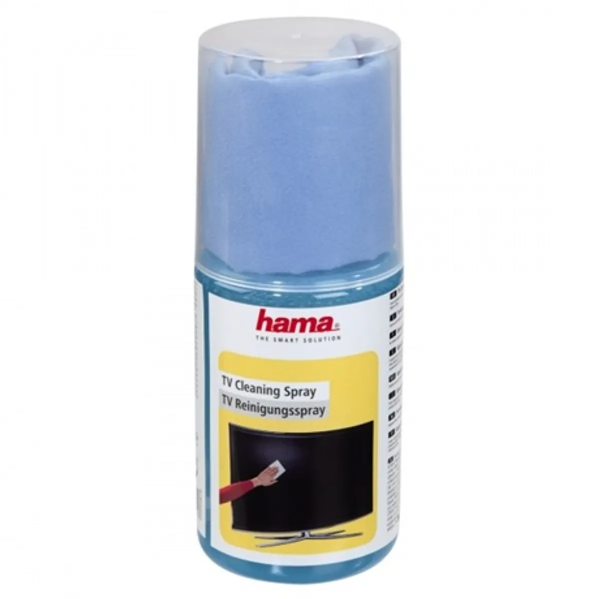 Hama 95878 Kijelzőtisztító folyadék érzékeny felületű kijelzőkhöz 200 ml mikroszálas kendő 20x20 cm #1