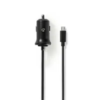 Nedis CCHAM240ABK autós töltő 2.4 A Micro USB fekete #1