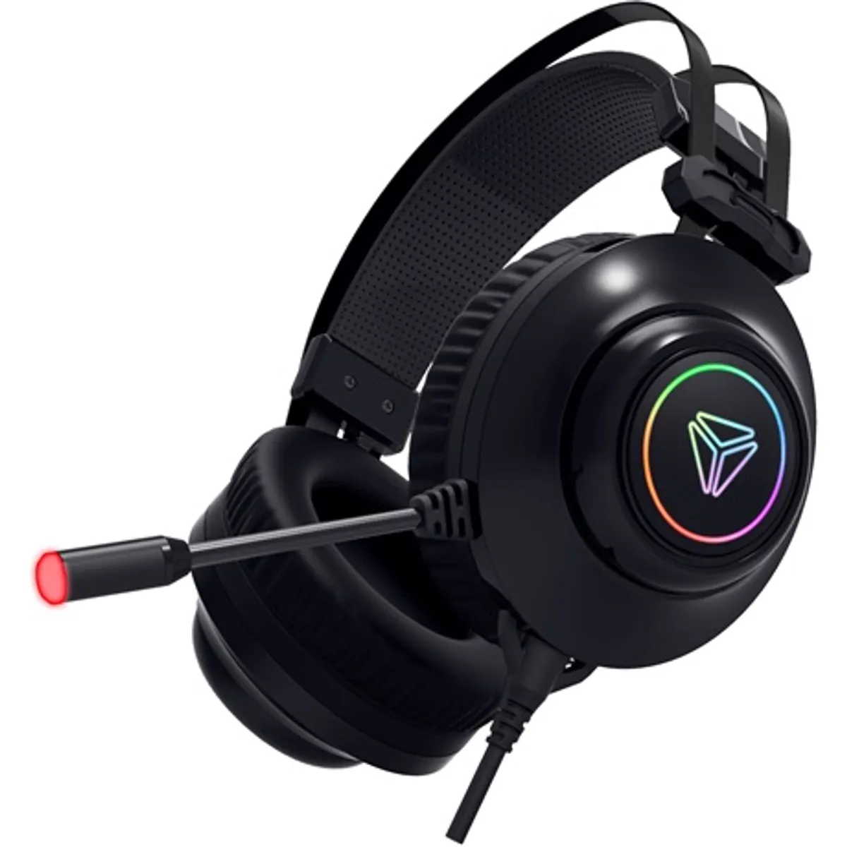 Yenkee YHP 3036 NEXUS gamer fejhallgató 50 mm meghajtó 32 ohm frekvencia 20 Hz-20 kHz mikrofon kondenzátoros 2,2 kiloohm USB 2,4 m kábel 7.1 térhatás #5