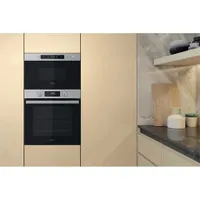Whirlpool MBNA910X beépíthető mikrohullámú sütő 22L 750W gőz funkció oldalnyíló üvegajtó ajtónyitás JET Start JET Defrost gyermekzár kijelző #5
