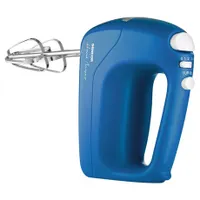 Sencor SHM 5402BL KÉZI MIXER 200 W 5 fokozat Turbo rozsdamentes acél habverő és dagasztószárak fehér-kék #3