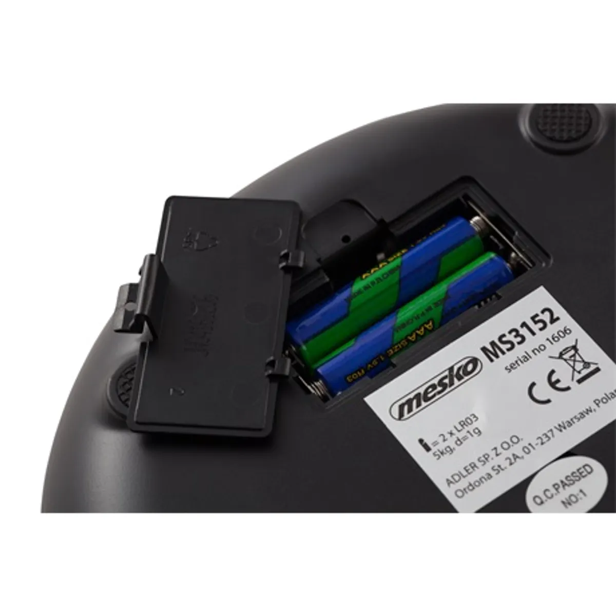 Mesko MS3152 tálas konyhamérleg inox 5 kg határ 1 g mérési pontosság #9