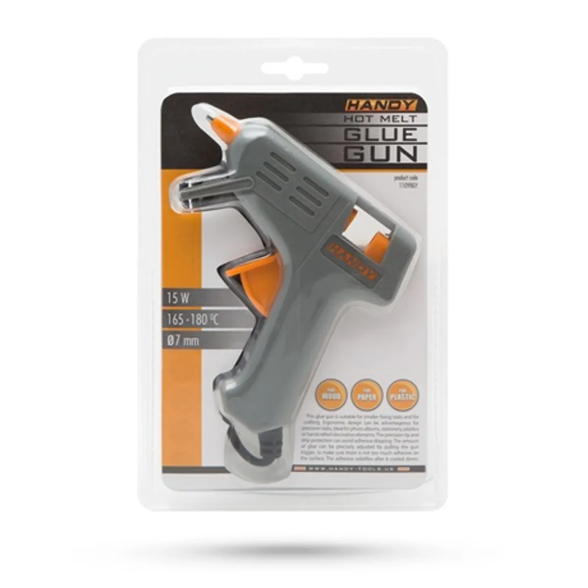 Handy 11098GY kicsi ragasztópisztoly 15 W 220-240 V precíziós csúcs #3