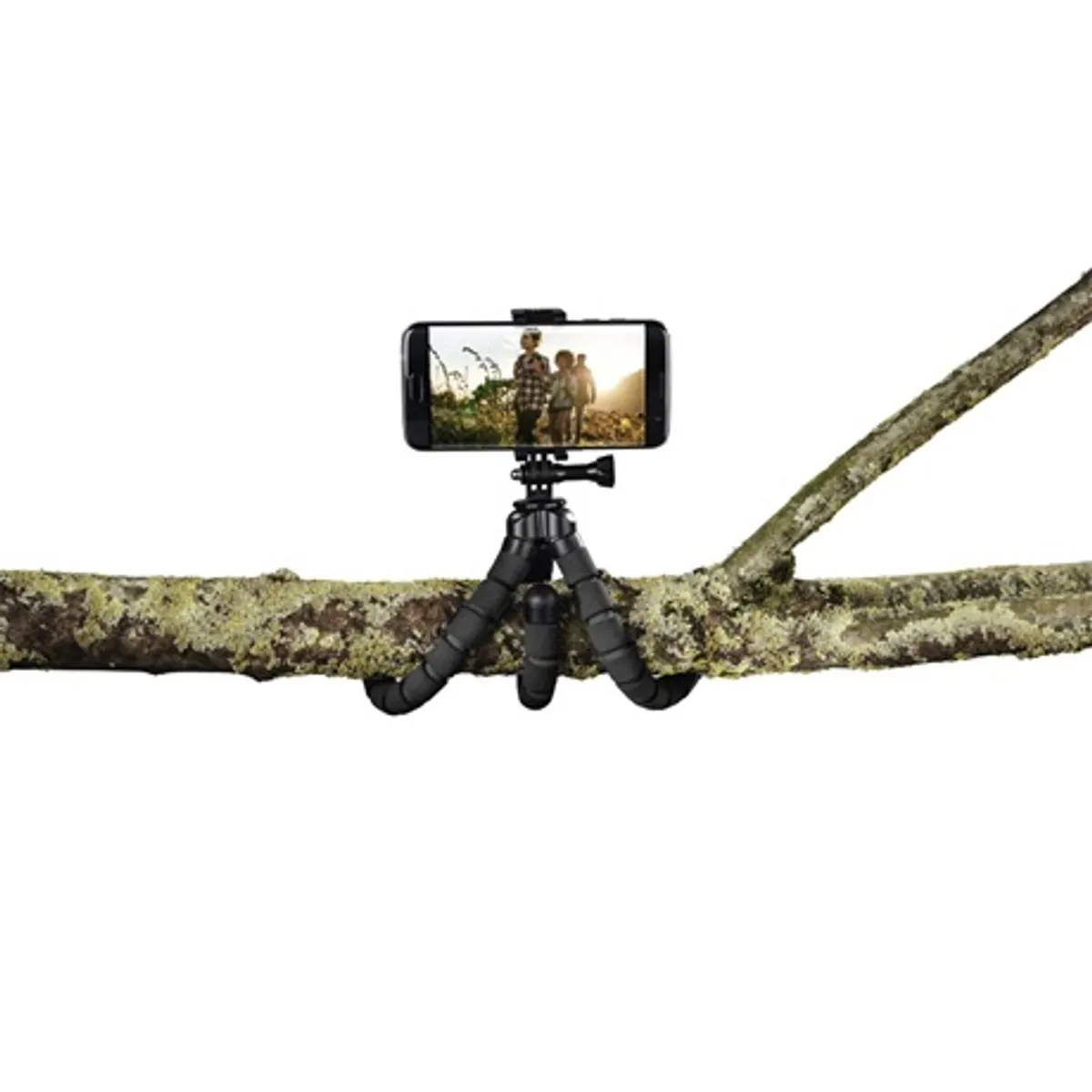 Hama 00004613 Flex GoPro és okostelefon állvány 360 fok hajlítás negyed hüvelykes menet alumínium 26 cm #3