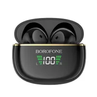 Borofone BW30 Cheerful fülhallgató fekete BT5.3 LCD kijelzős töltőtokkal #4