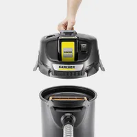 Karcher ad 2 battery 1.348-300.0 hamu porszívó akkumulátoros 14 l fémtartály #4