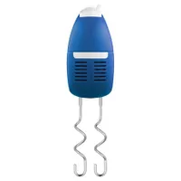 Sencor SHM 5402BL KÉZI MIXER 200 W 5 fokozat Turbo rozsdamentes acél habverő és dagasztószárak fehér-kék #5