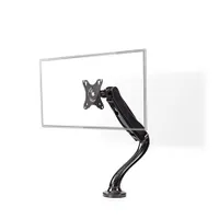 Nedis MMNTSI100BK asztali monitor tartó konzol 10-32" fekete 360 fokos forgatás gázrugós #1
