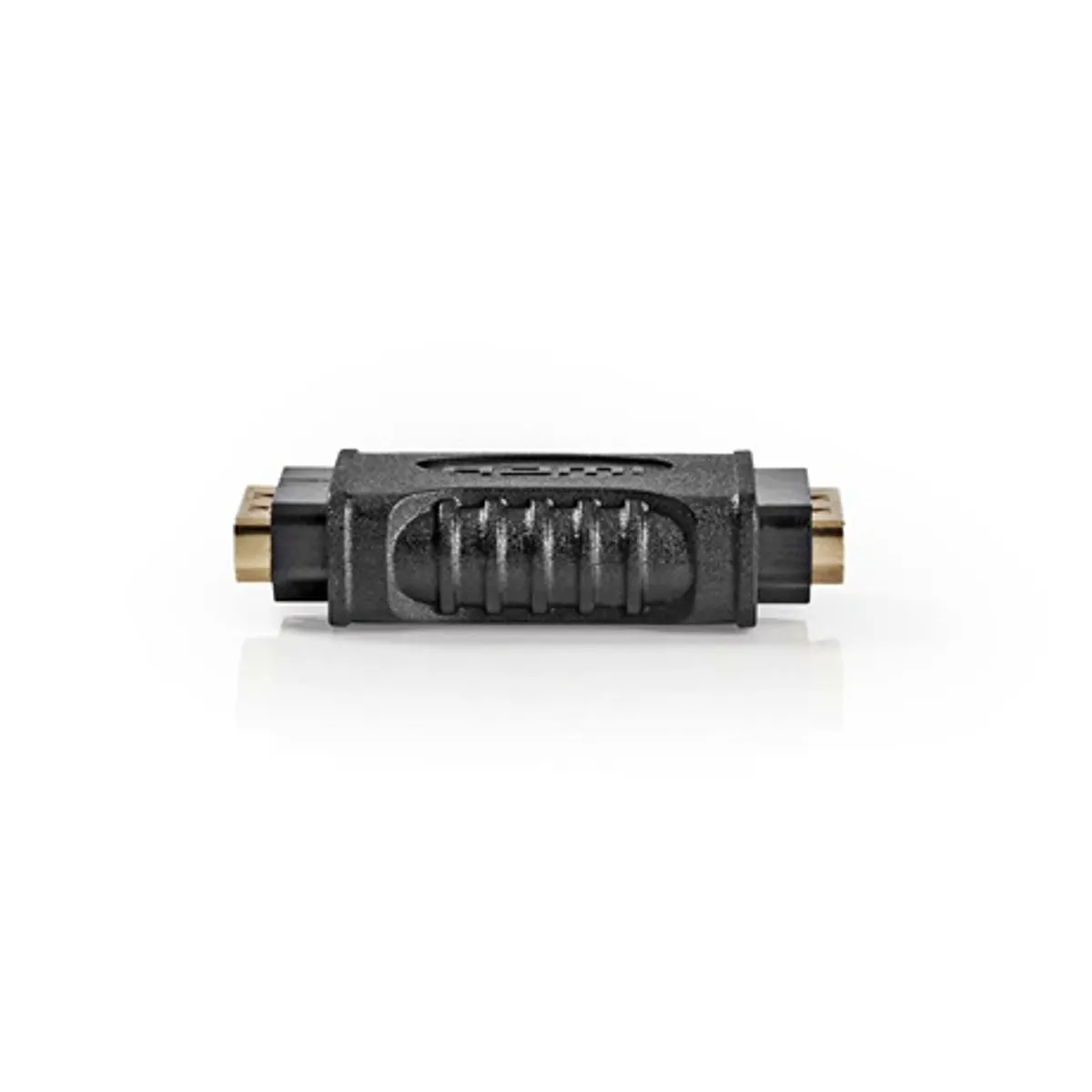 Nedis CVGB34900BK HDMI toldó adapter aranyozott HDMI bemenet és HDMI kimenet 4K@30Hz 1080p egyenes #2