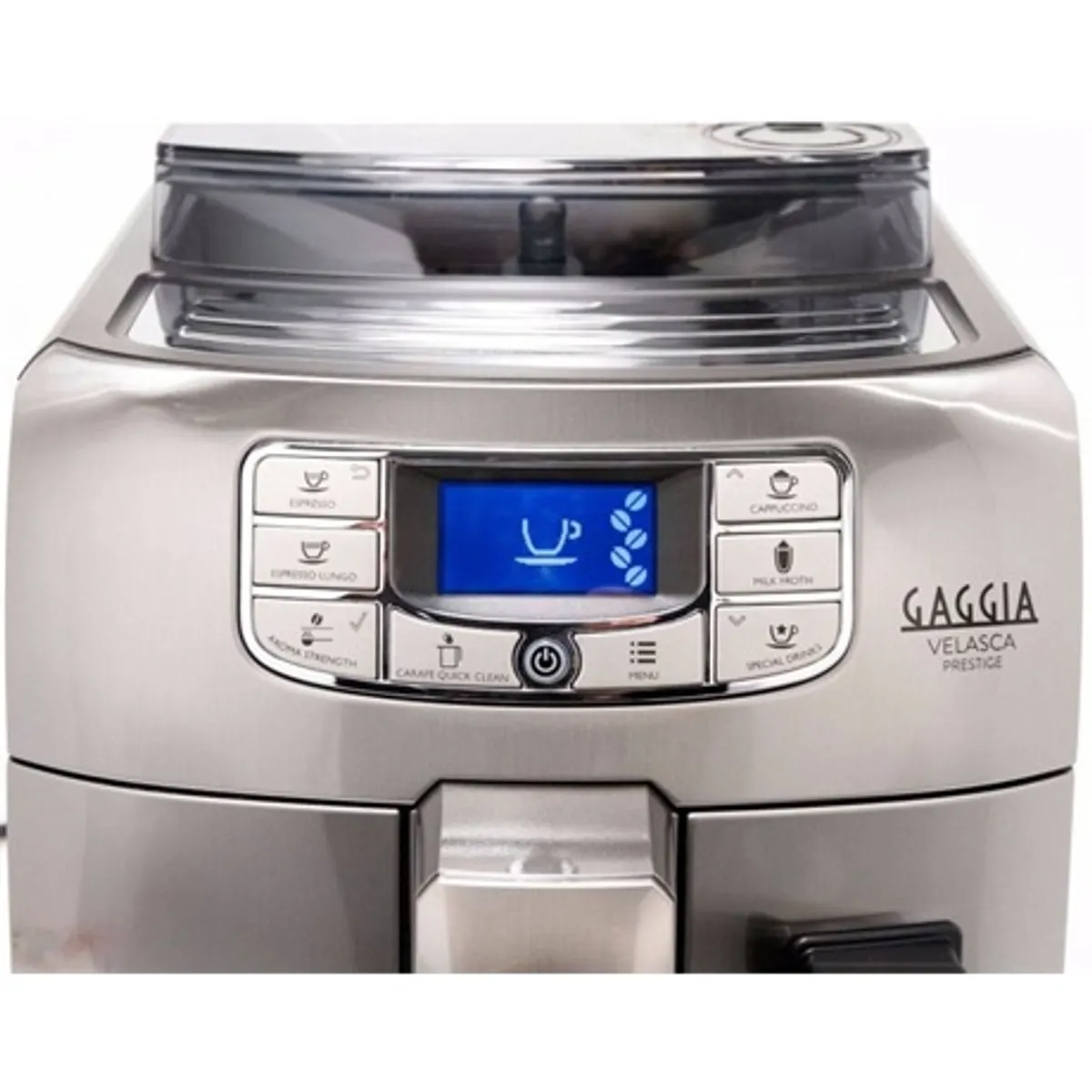Gaggia RI8263/01 VELASCA PRESTIGE Velasca Prestige 1,5 l víztartály 15 bar kerámia őrlőkések automata tejhabosító kivehető központi egység #3