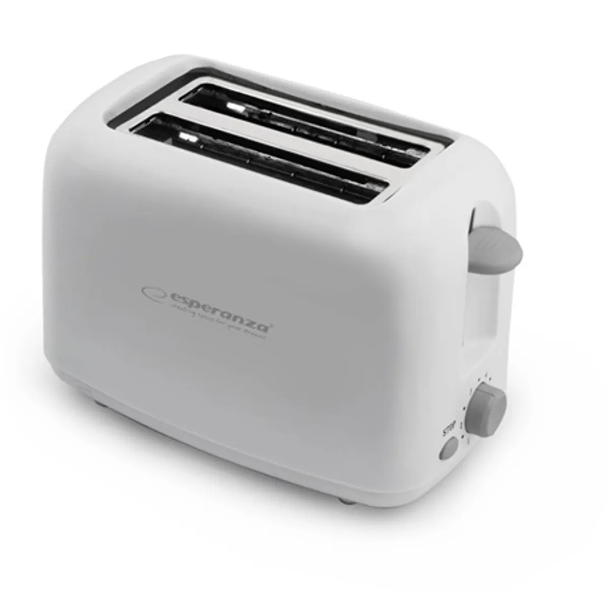 Esperanza EKT002 Ciabatta kenyérpirító fehér 6 fokos pirítás automatikus felugró automatikus központosítás 600 W #1