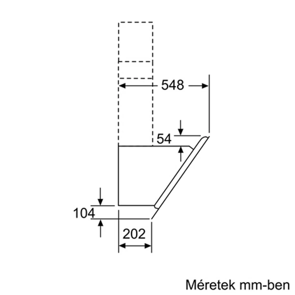 Bosch DWK98PR60 döntött ernyős páraelszívó 90 cm fekete üveg touchcontrol 3+2 intenzív #8