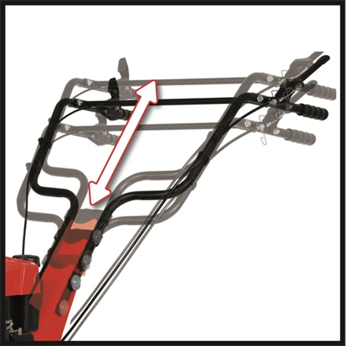 Einhell GC-MT 2560 LD benzines kapálógép 150 cm3 2500 W 60 cm 26 cm 6 pengék #4
