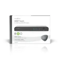 Nedis VSWI3475AT HDMI kapcsoló 5x HDMI bemenet 1x HDMI kimenet 4K60Hz 18 Gbps fém antracit távvezérlő #5