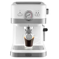 Sencor SES 1720WH karos presszó kávéfőző 20 bar, 1,5 l víztartály, 1050 W, fehér, forgatható gőzkar #3