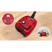 Bosch BGB38RD2 Serie4 porzsákos porszívó 600 W PowerProtect PureAir piros #2
