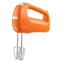 Sencor SHM 5403OR Kézi mixer 200 W 5 sebességfokozat Turbo rozsdamentes acél habverő és dagasztókar #2