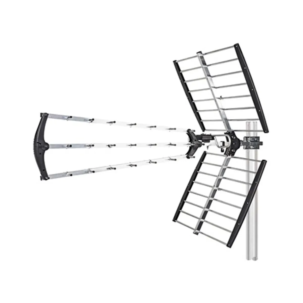 Nedis ANORU10L7ME kültéri DVB-T/T2 antenna 56 elemű 1060 mm 75 Ohm LTE700 szűrő F-csatlakozó alumínium #4