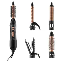 Sencor SHS 8550BK forrólevegős hajformázó 7 tartozék, ionizáció, Cool Care, 2 fokozatú hőmérséklet, forgó kábel #1