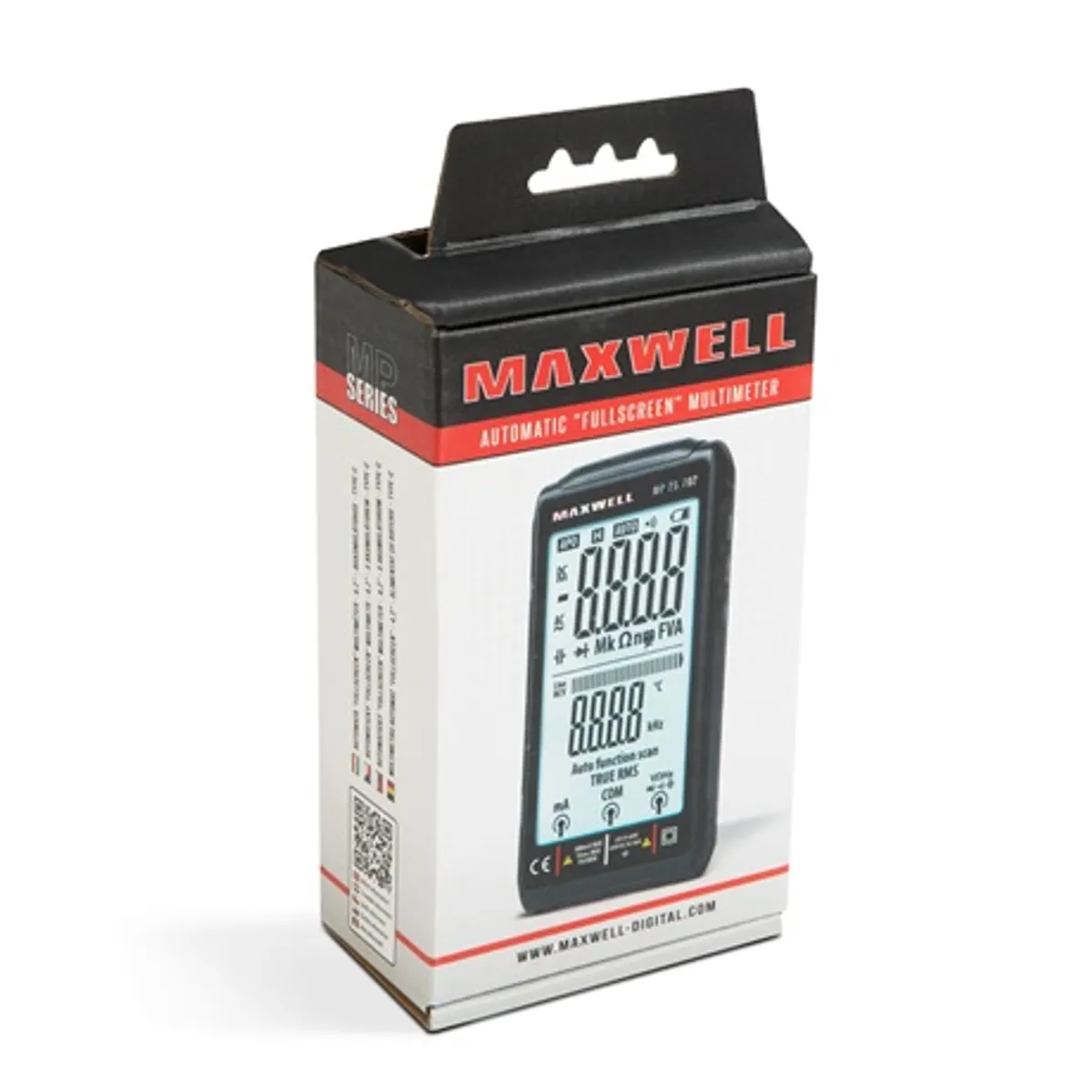 Maxwell-Digital 25702 automata multiméter FullScreen 4.2" TFT kijelző, 500 mAh akkumulátor, Type-C töltés, automatikus mérés #4