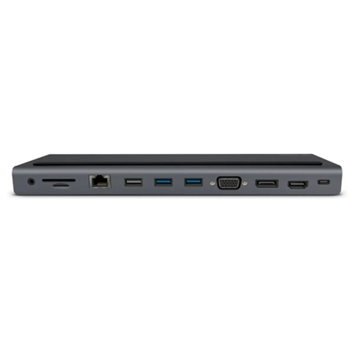 Yenkee YTC 1101 Dokkoló állomás USB-C 3.2 Gen 1 PD 100 W HDMI 4K30 DP 4K30 VGA 1080p60 3x USB-A USB 3.0 RJ-45 alumínium 11 az 1-ben #2