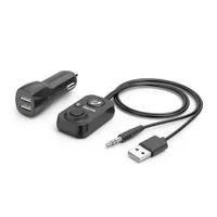 Hama 00014167 autós bluetooth kihangosító készlet aux bemenet bt 5.1 usb töltő 1 m fekete #1