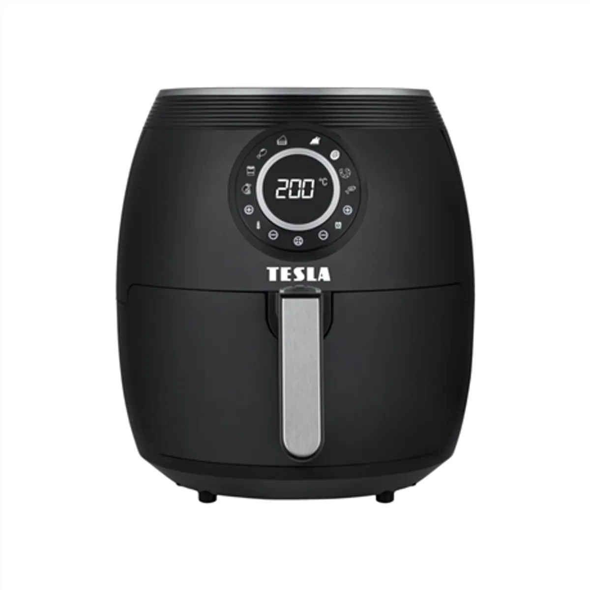 Tesla Q50XL FEKETE AirCook Q50 XL 8 programok Heat2Flow 3,8 l digitális érintőpanel automatikus kikapcsolás #9
