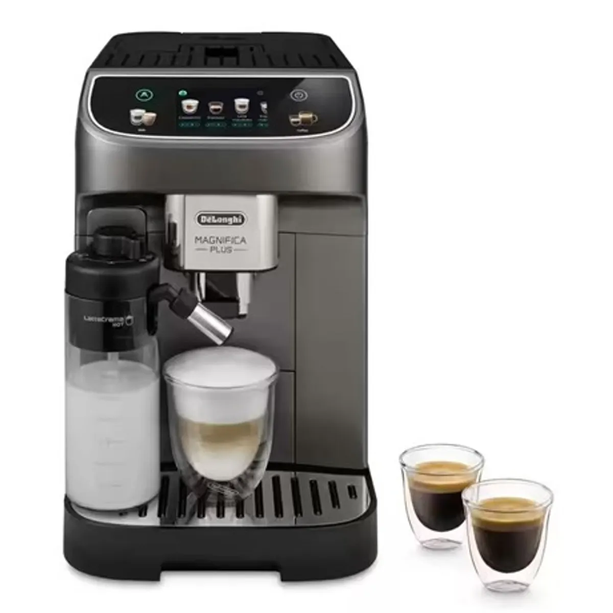 Delonghi ECAM320.70.TB Magnifica Plus 3,5" LatteCrema Hot 18 programos automata kávéfőző #1