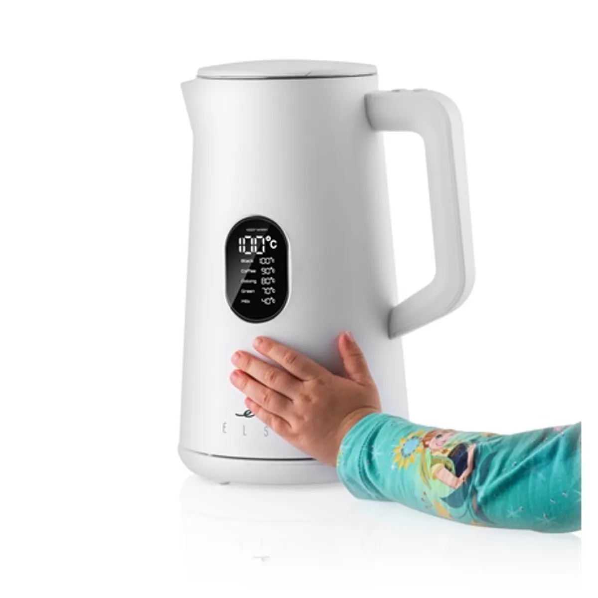Eta 559790010 Elsa vízforraló duplafalú 1,5 l 1800 W 40-100 °C LED kijelző Keep Warm automatikus kikapcsolás #6