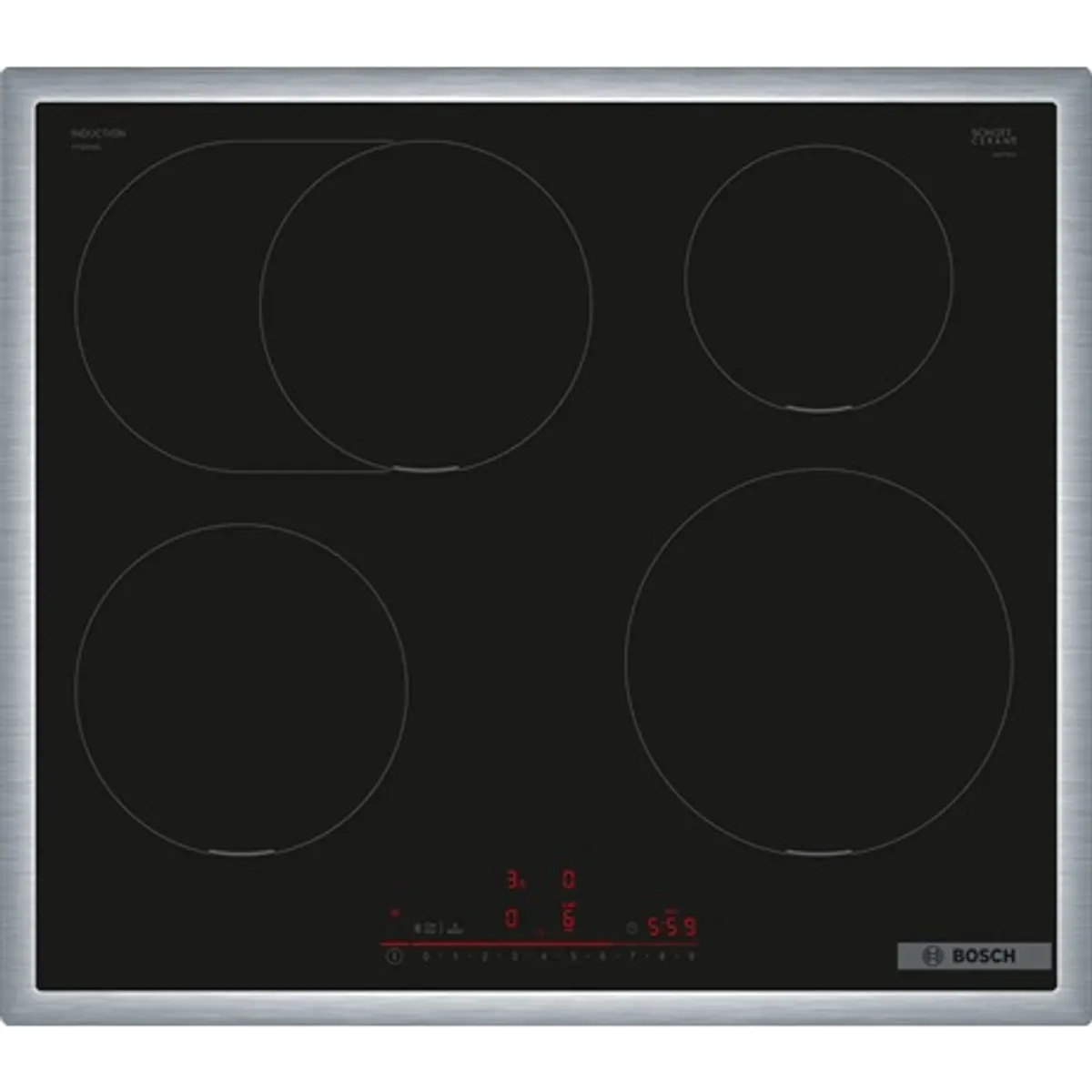 Bosch PIF645HB1E beépíthető indukciós főzőlap 60 cm 4 zóna powerboost directselect home connect #1