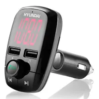 Hyundai FMT380BTCHARGE FM adó LED kijelző Bluetooth 5.0 87,5-108 MHz USB 32 GB Micro SD 32 GB MP3 WMA WAV APE 12-24 V 5 V max 2,4 A #2