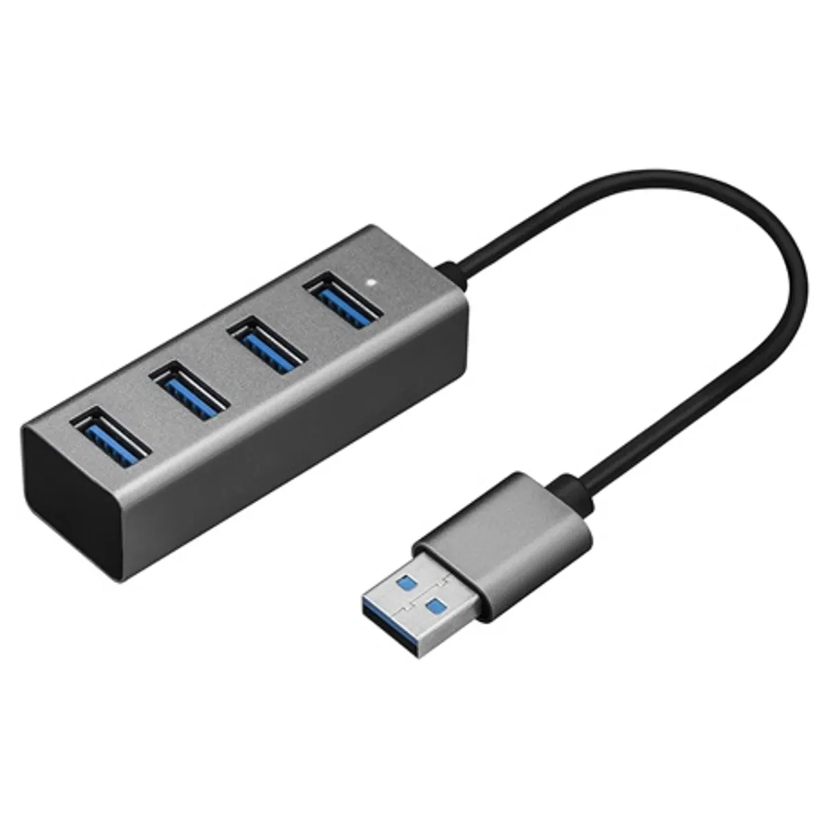 Yenkee YHB 4300 usb hub fém ház usb 3.0 5 Gbps túlfeszültségvédelem #1