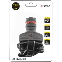 ENTAC EHL-ZOOM-1W-PL fókuszálható fejlámpa 1 W 110 lm IP44 3xAAA #3