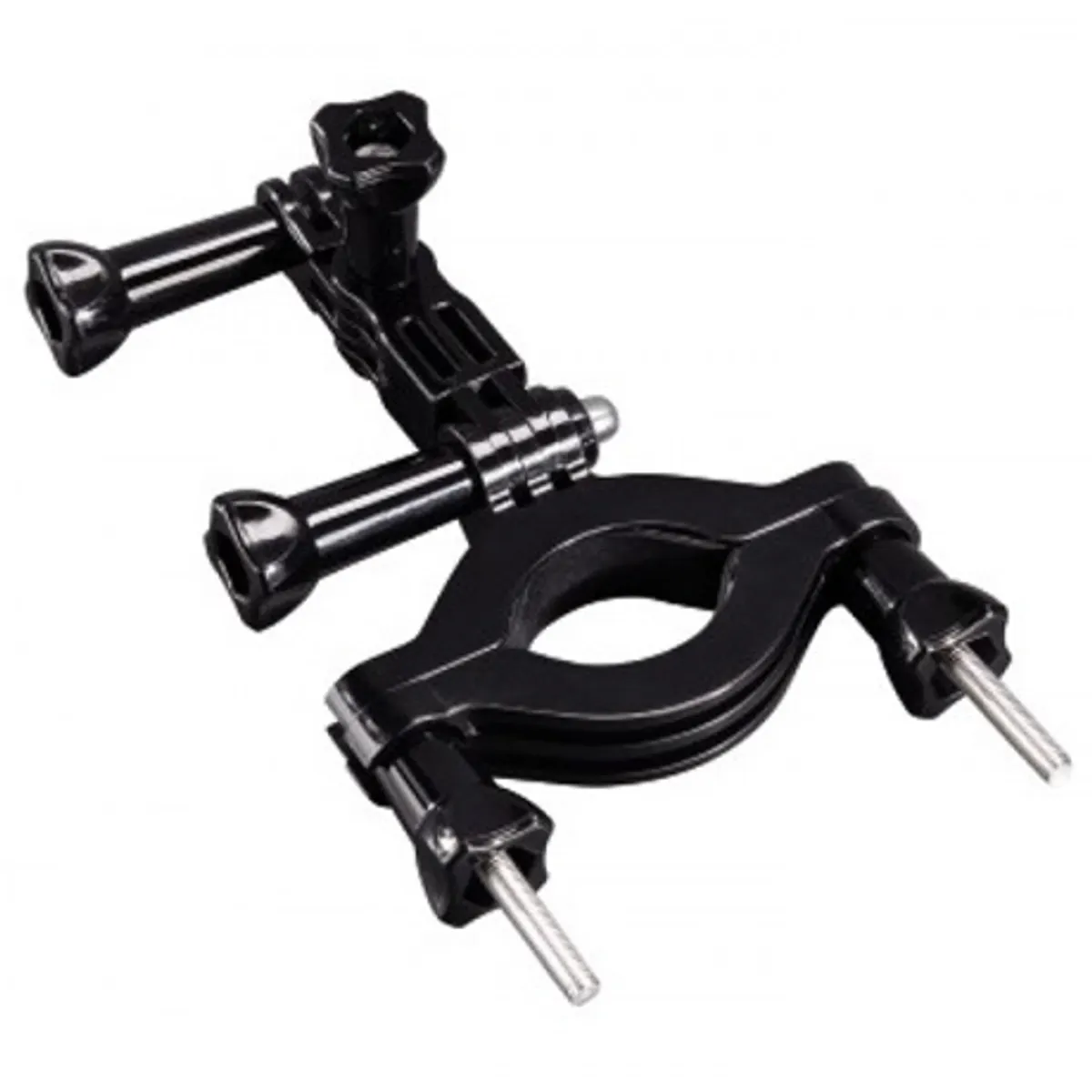 Hama 00004399 GoProhoz csőre szerelhető tartó 2,5-6,2 cm, szilikonos belső, 2db könyök #1