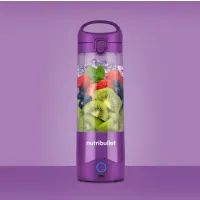 Nutribullet NBP003.PU Turmixgép 475ml USB-C töltés hordozható 4pontos rozsdamentes acél penge Tritan pohár #8