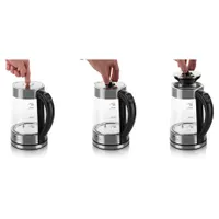 Eta 515490000 vízforraló hőmérsékletszabályzóval 1,7 l 2200 W 50-100 C melegen tartás automatikus leállítás #7